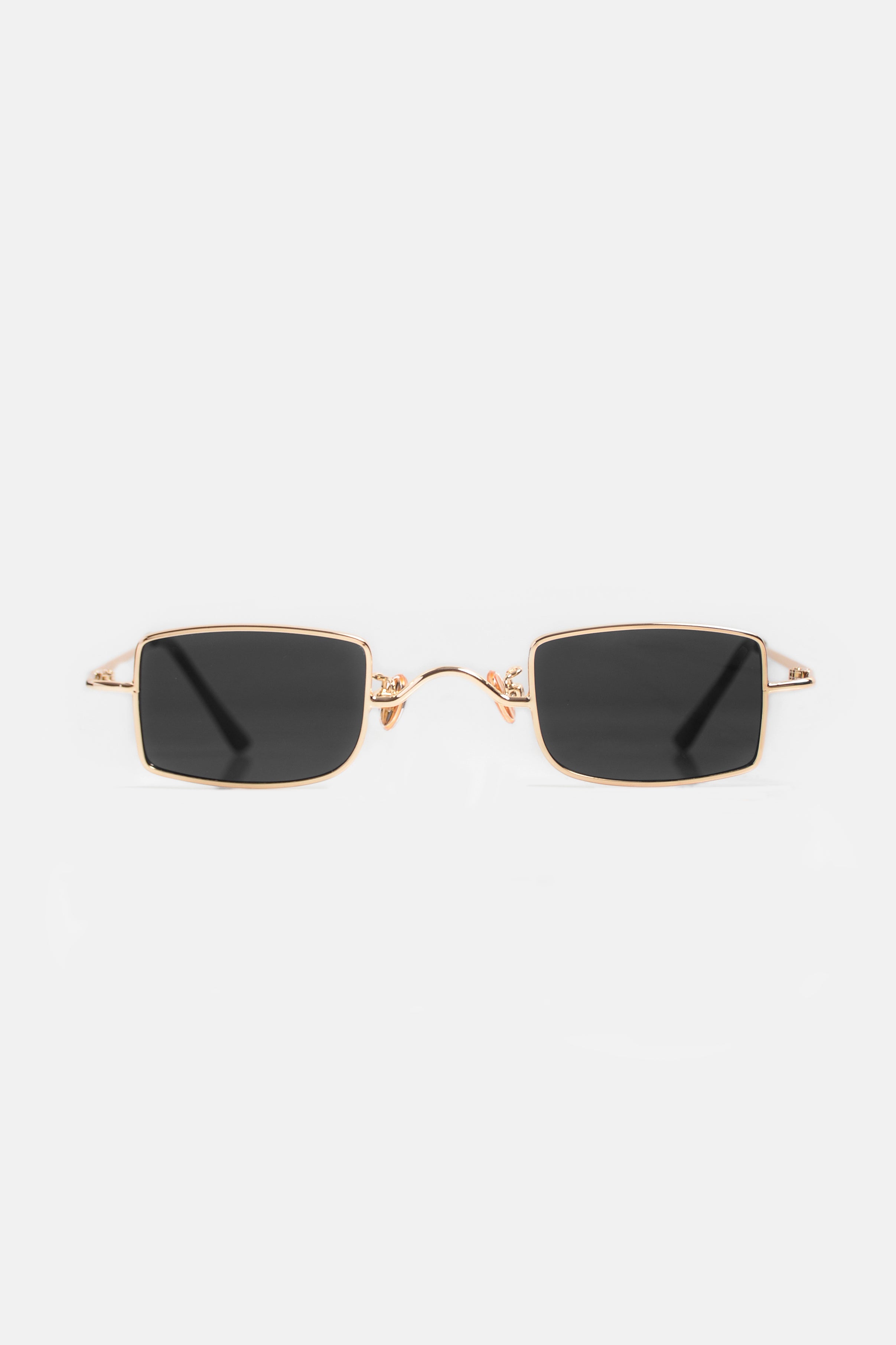 Bette Sunnies Negras - Dorado