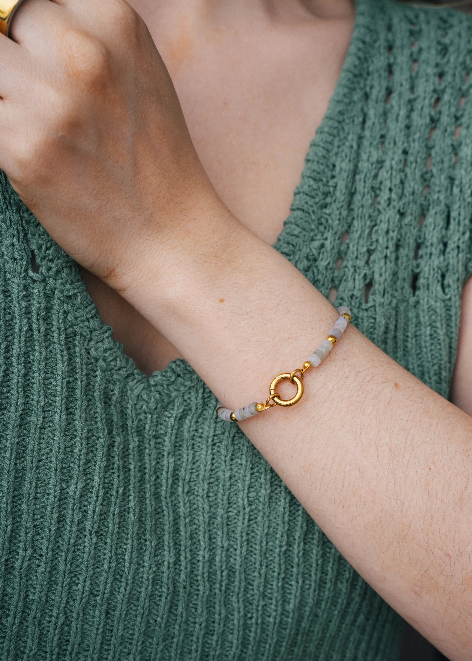 Brazalete Labradorite Light Collector