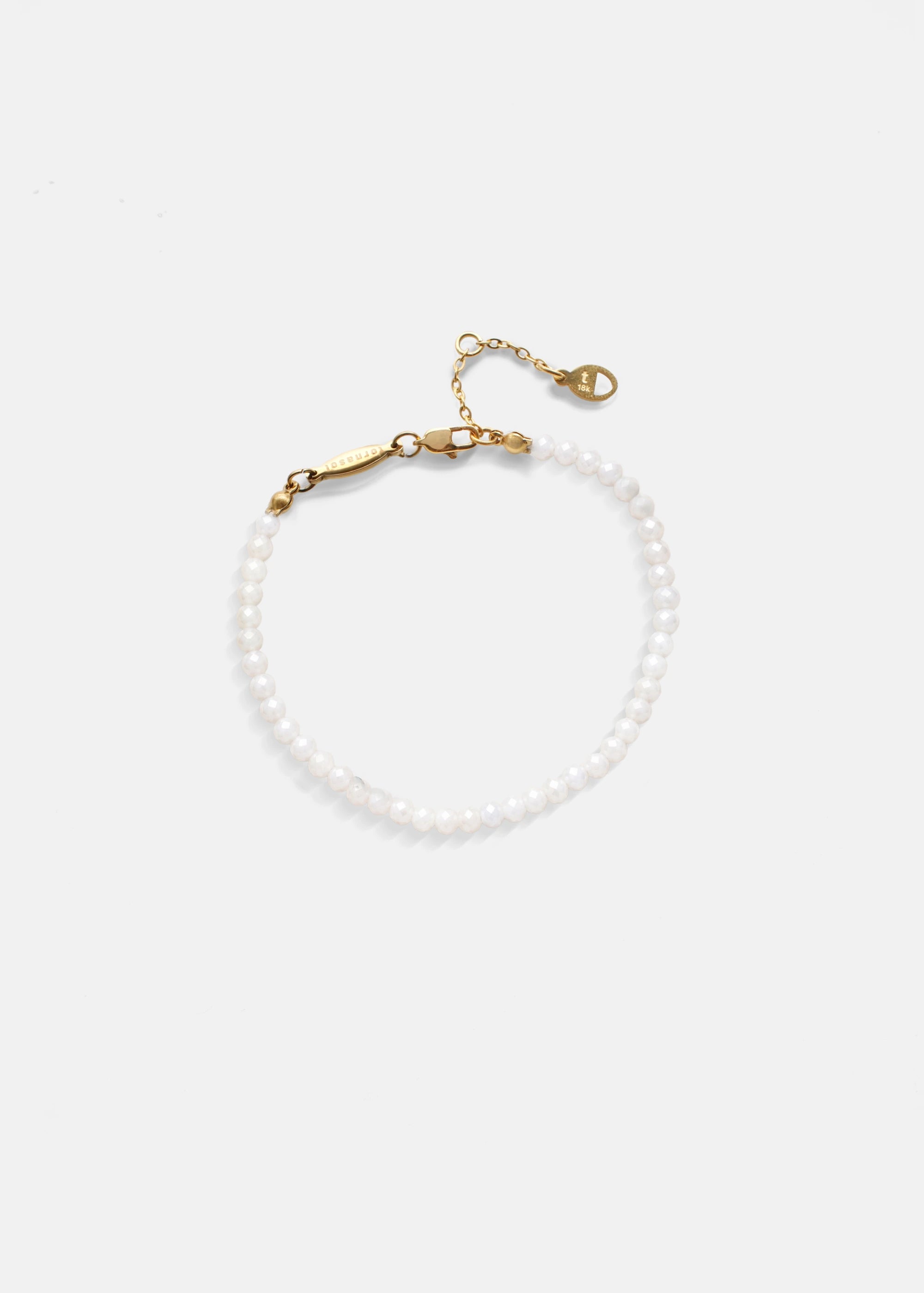 Brazalete Moonstone Facetted