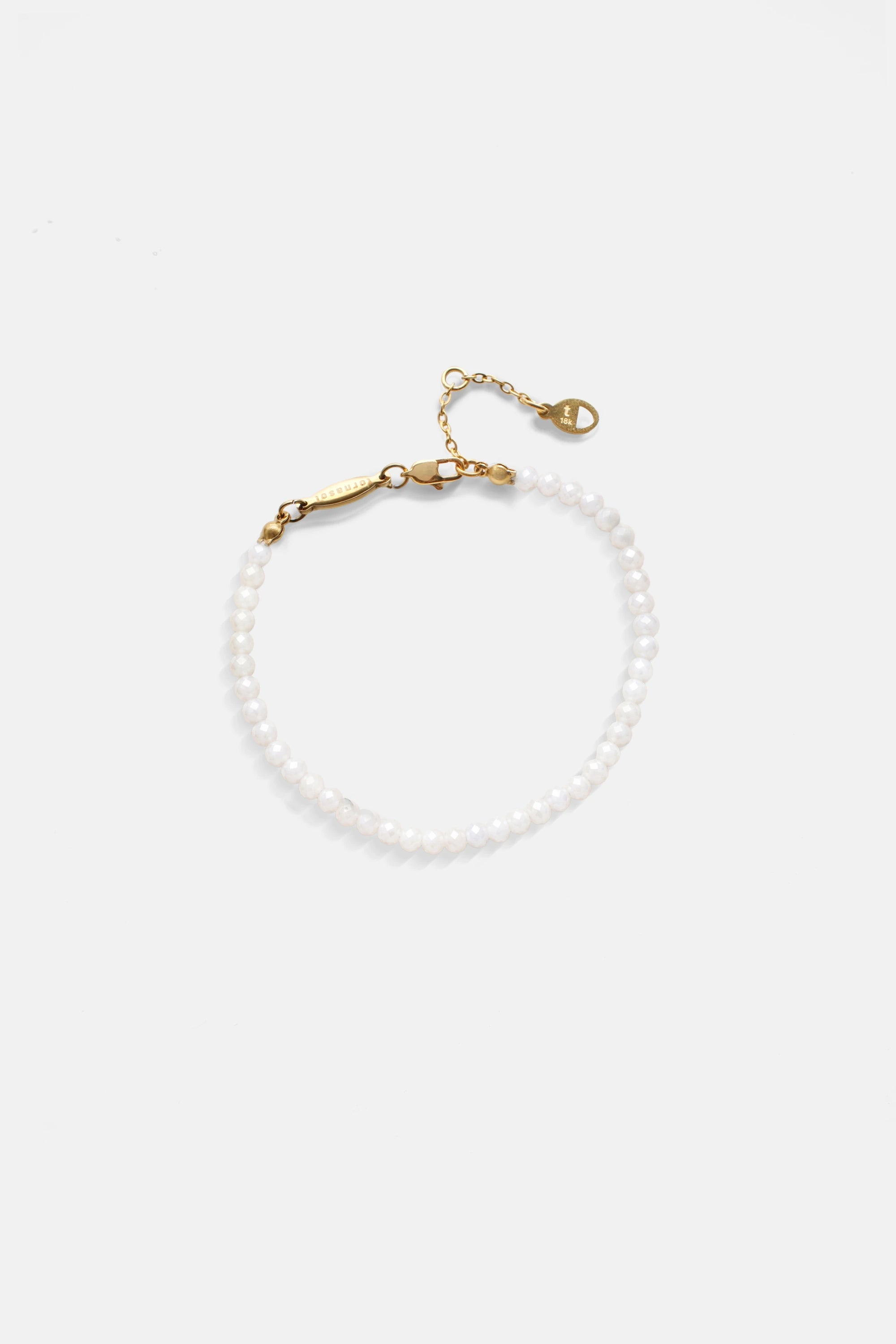 Brazalete Moonstone Facetted