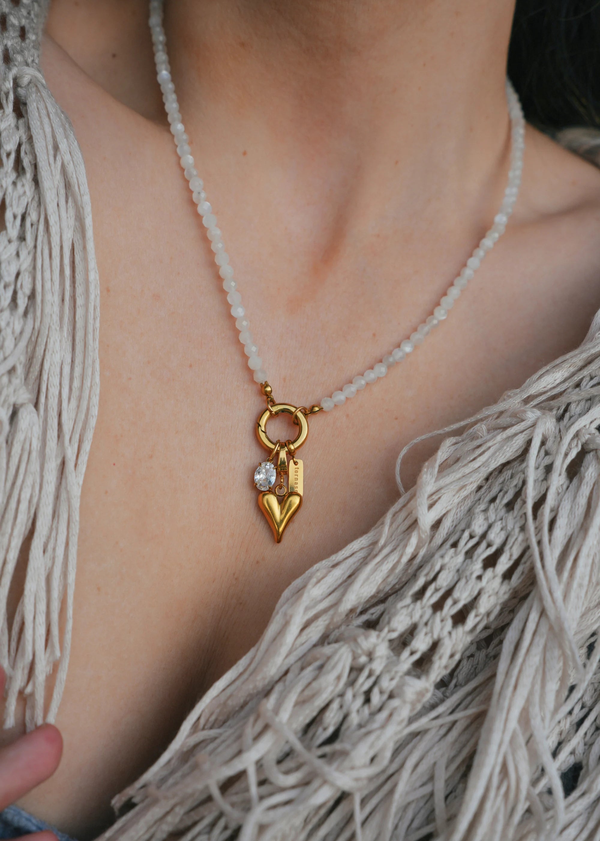 Moonstone Heartline Set