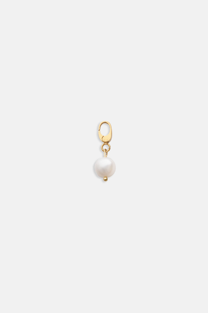 Dije Natural Pearl Clip-On