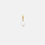 Dije Natural Pearl Clip-On