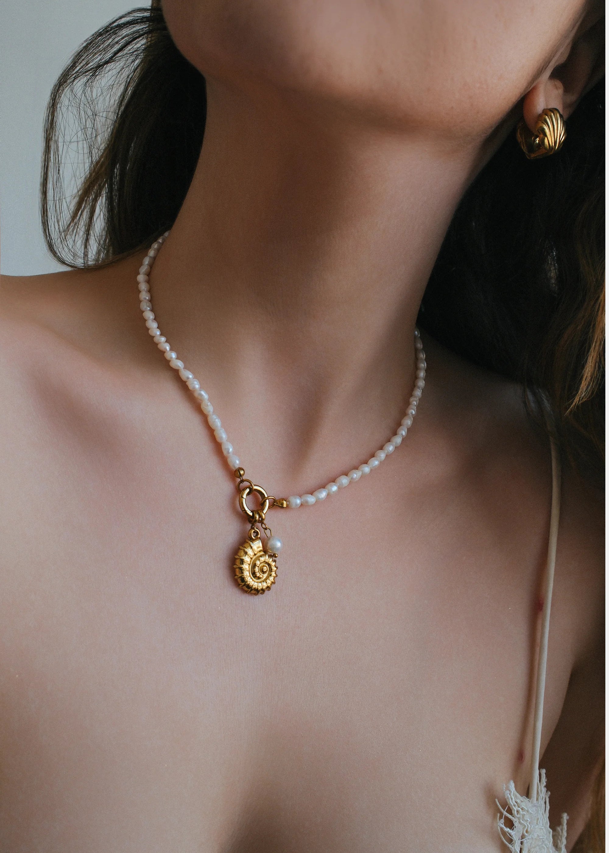 Nautilus Shell Charm