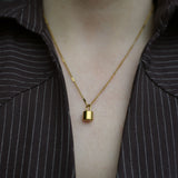 Round Lock Charm