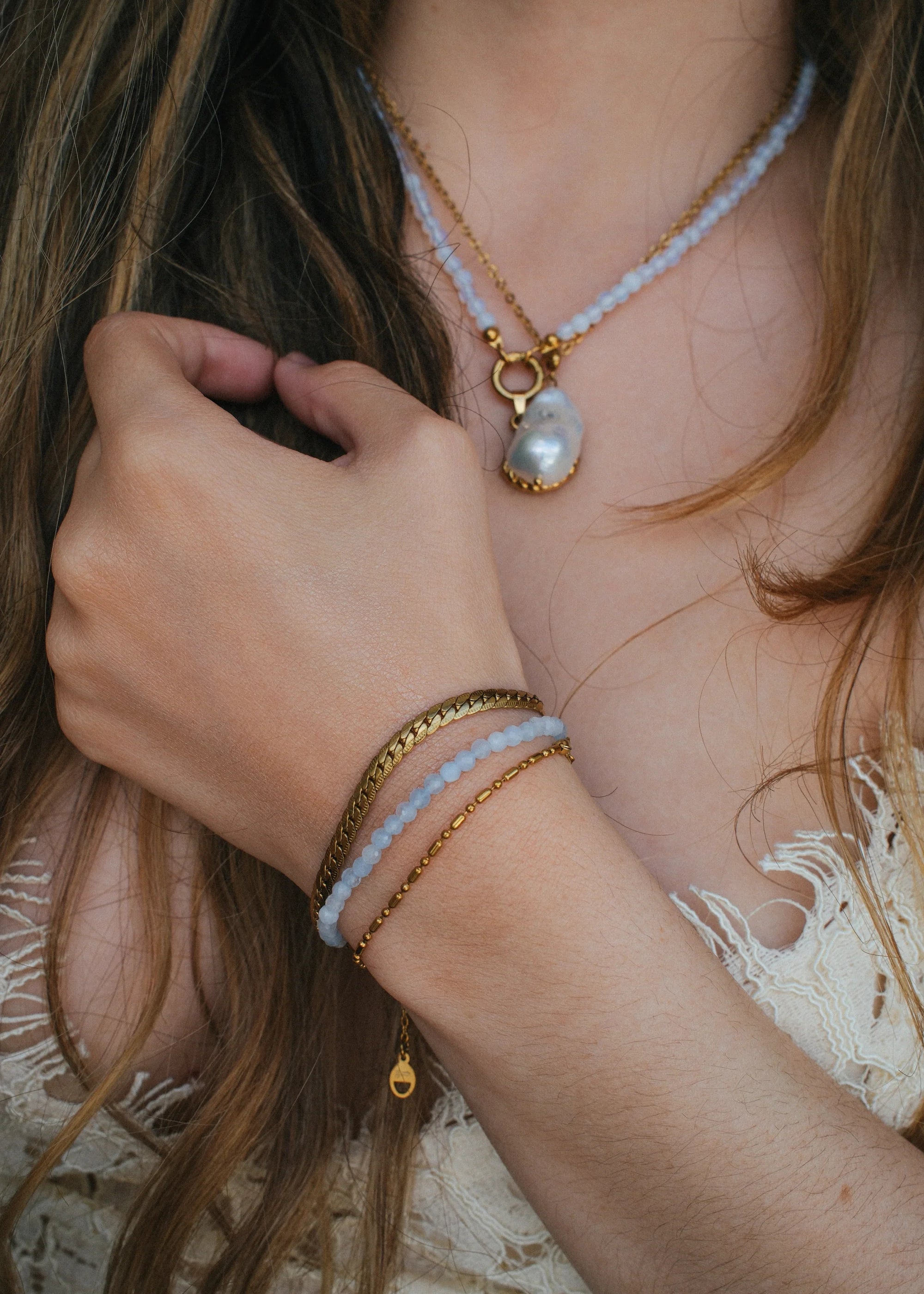 Brazalete Aquamarine