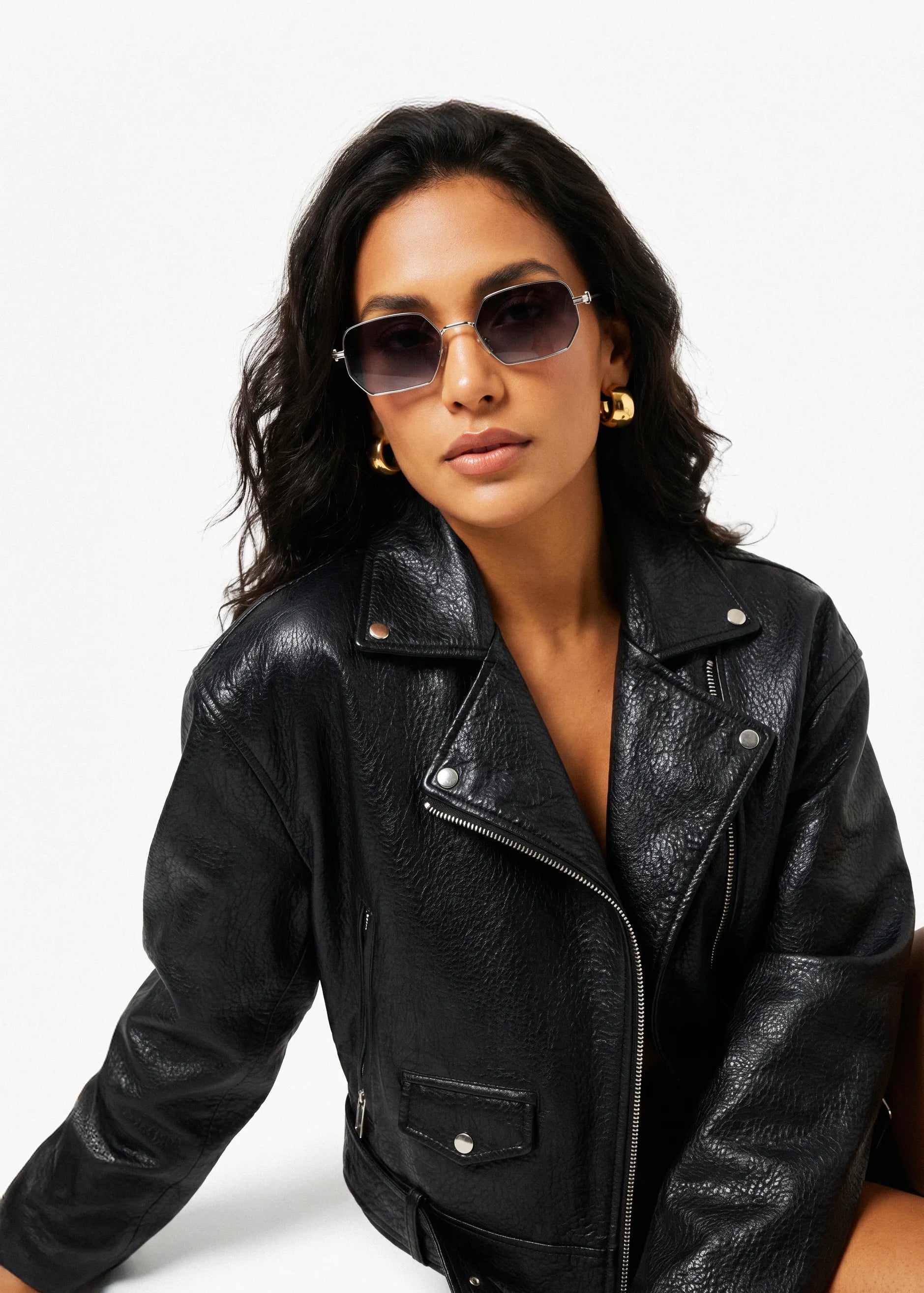 Ebony Sunnies Gris Plateado