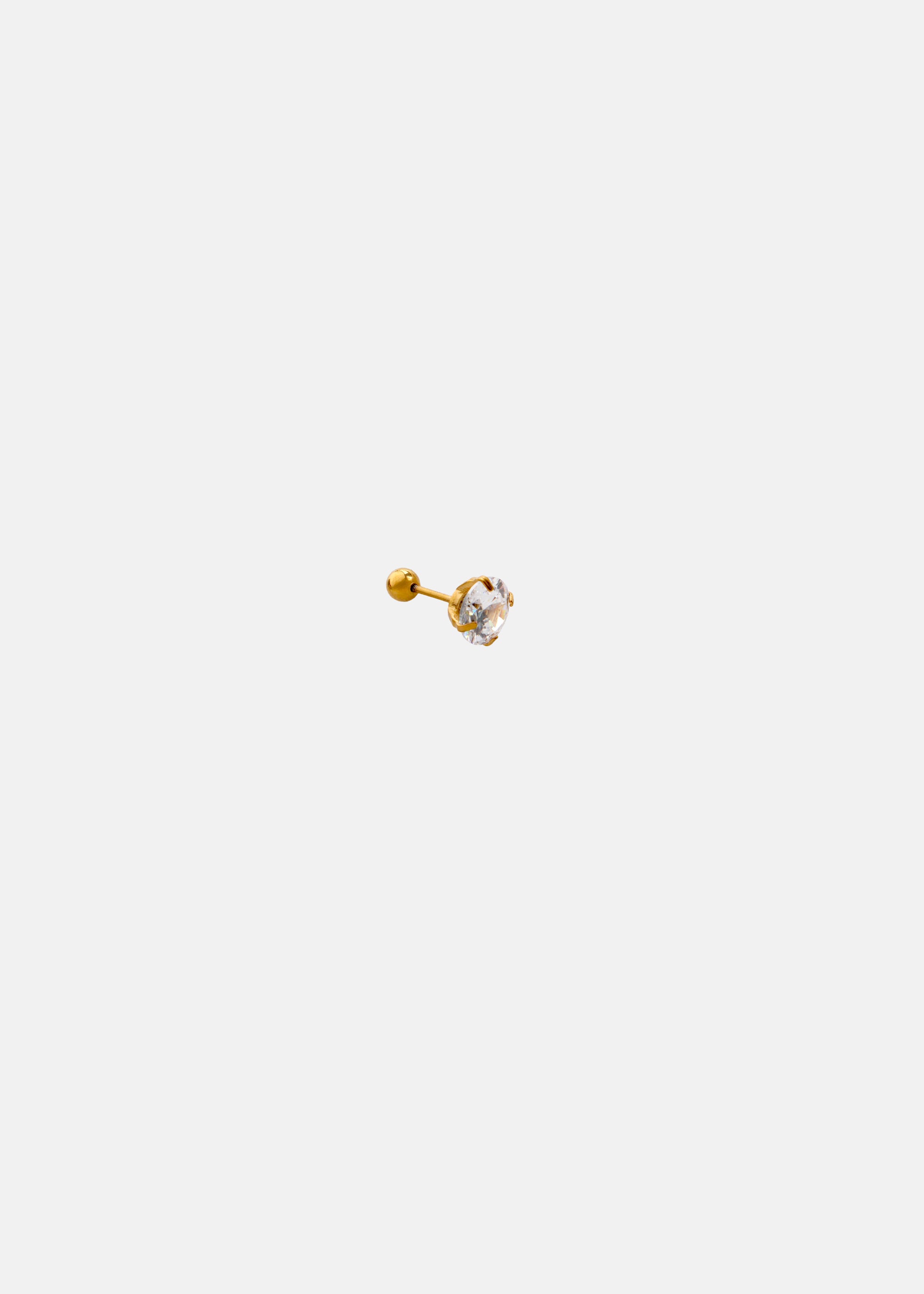 The Diamond Stud Earring Large