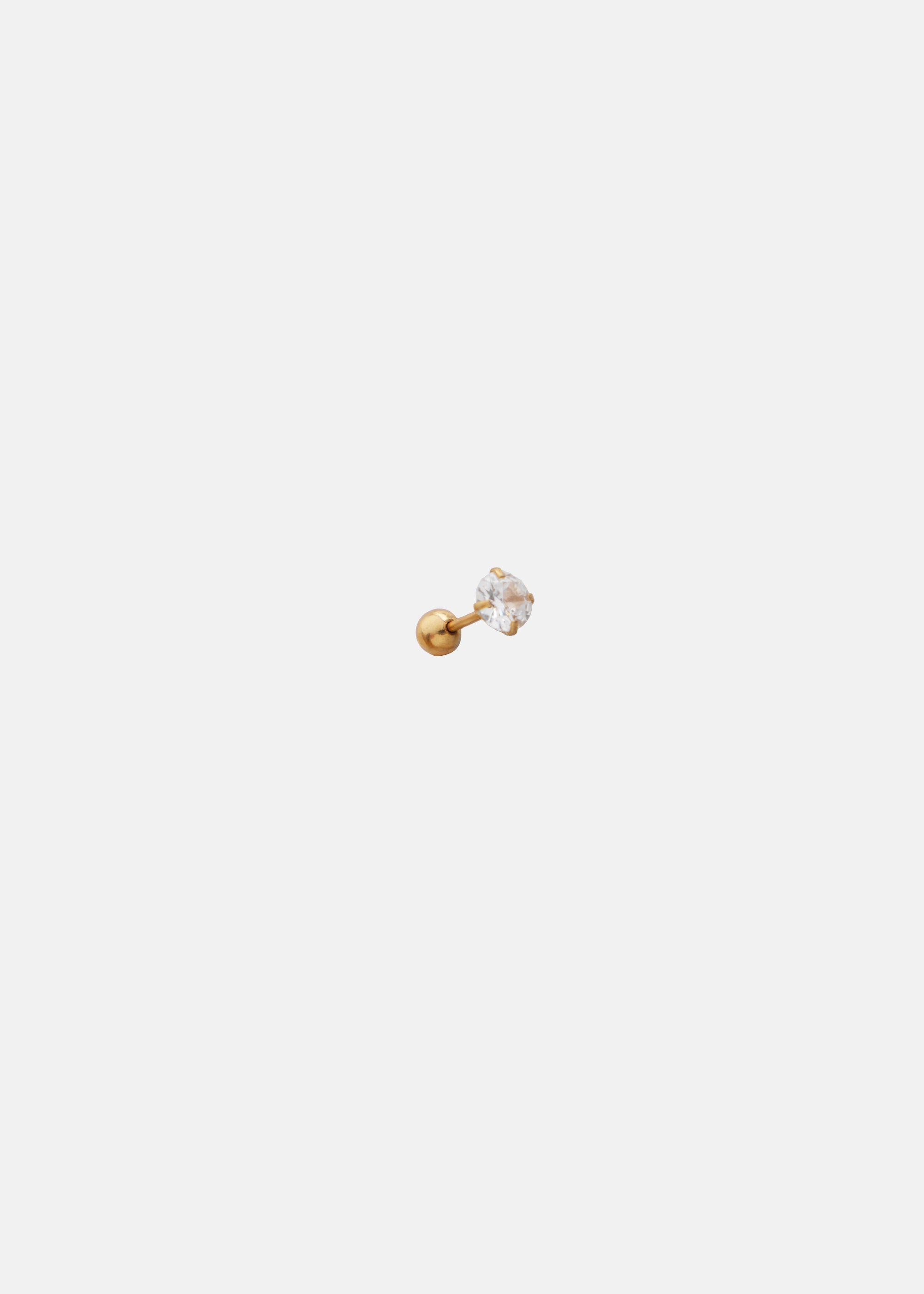 The Diamond Stud Earring Medium