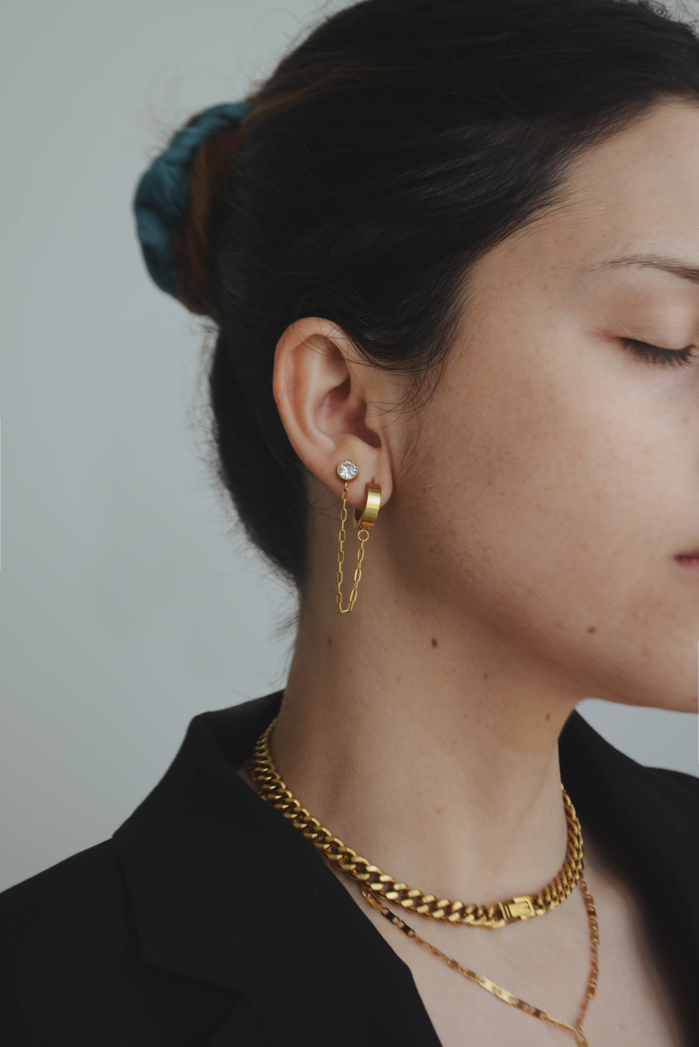 The Cul-De-Sac Hoop Earring