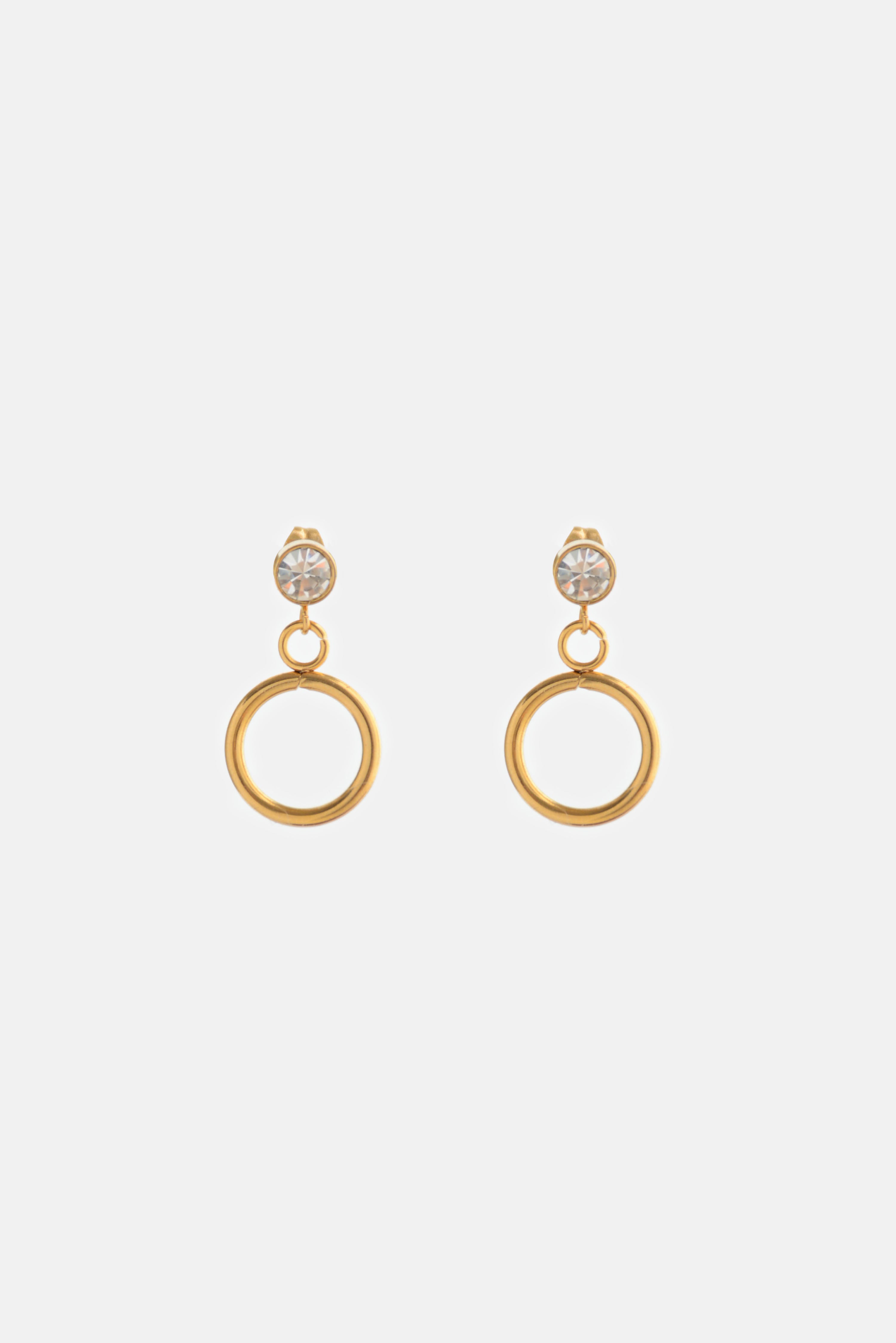 The Diamond Loop Earring