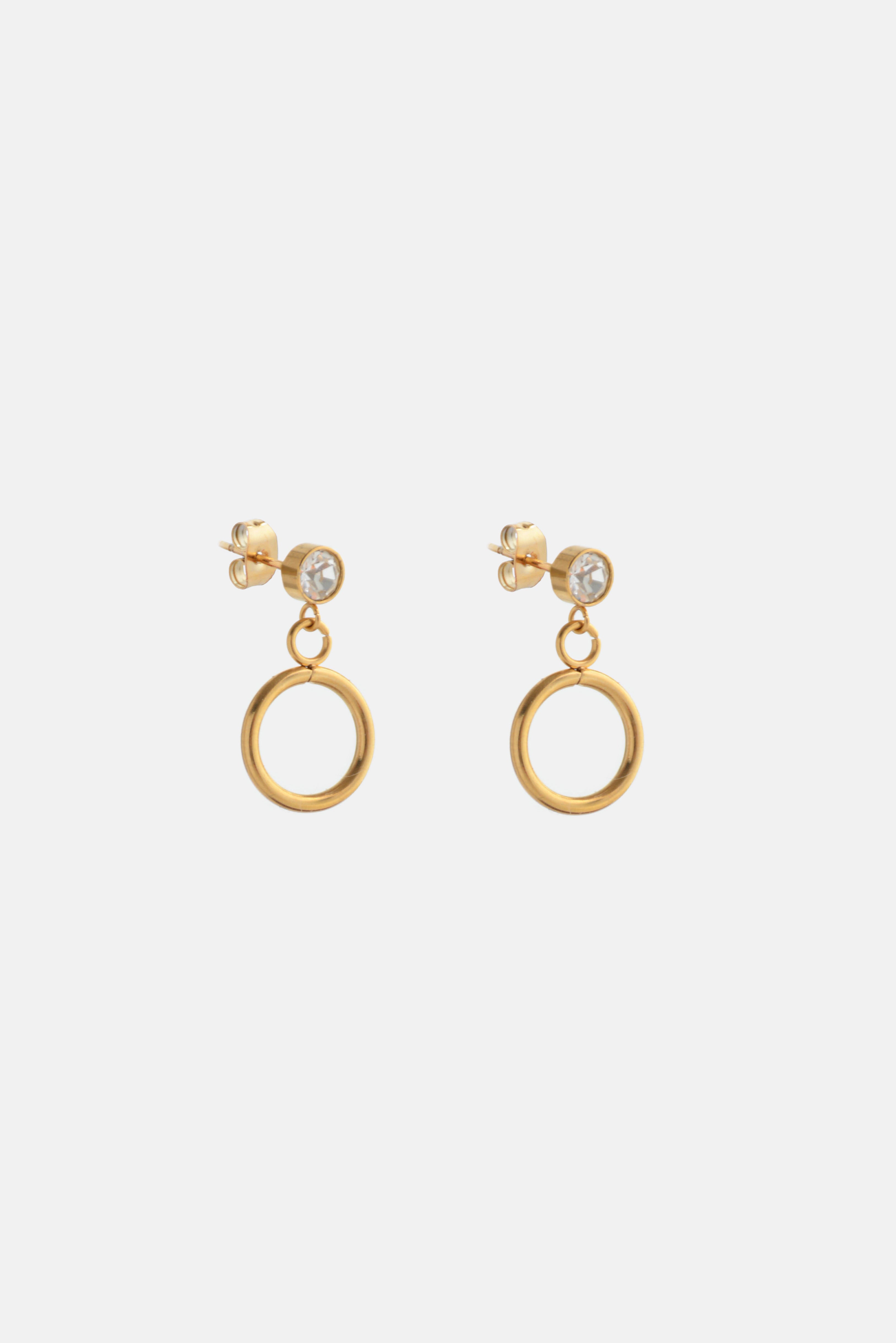 The Diamond Loop Earring