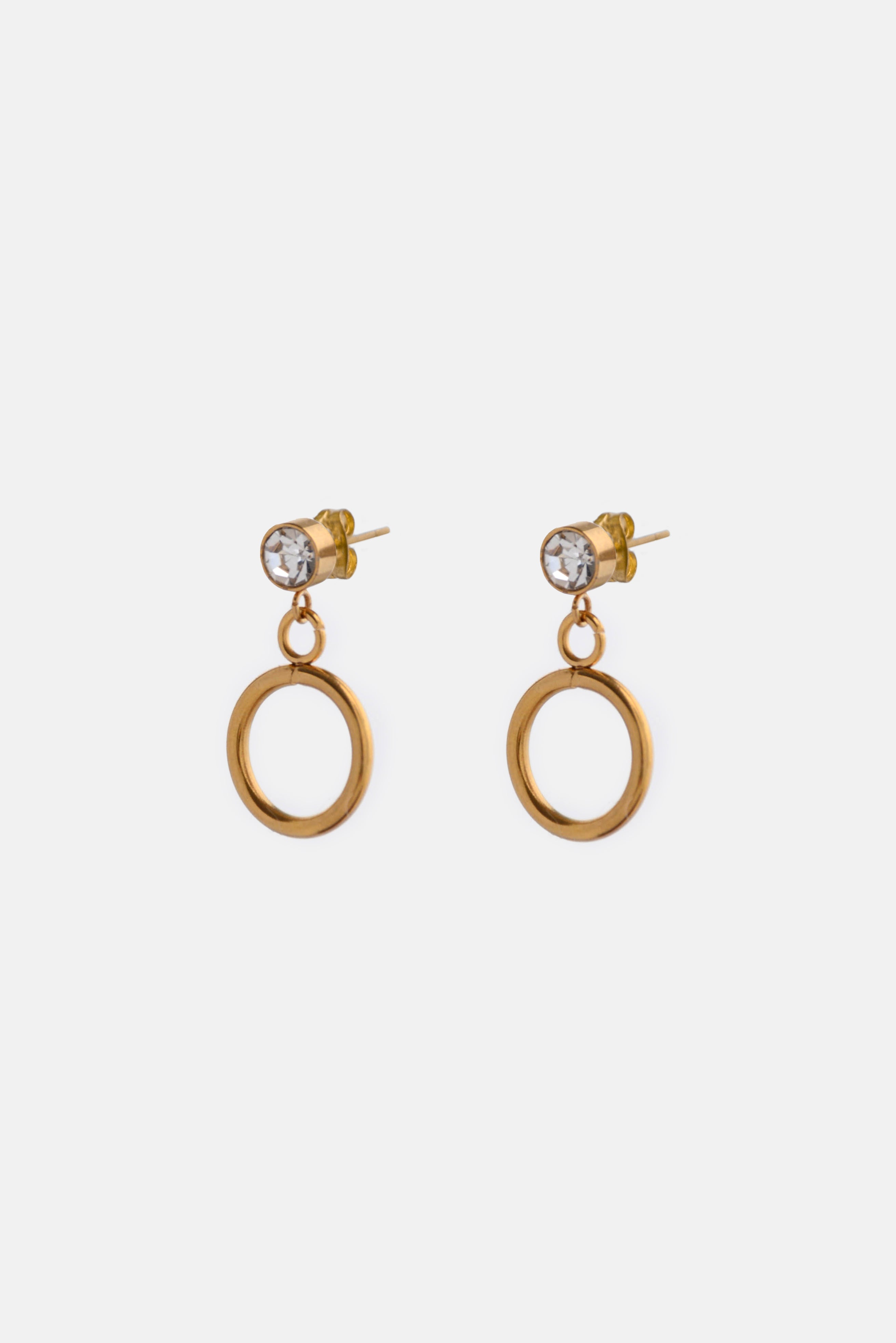 The Diamond Loop Earring