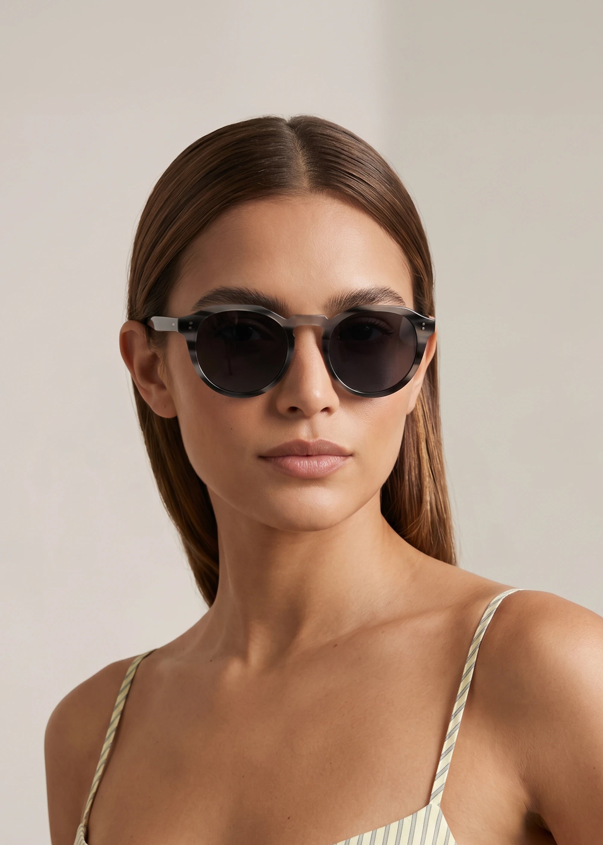Thea Sunnies Toirtoiseshell Grey