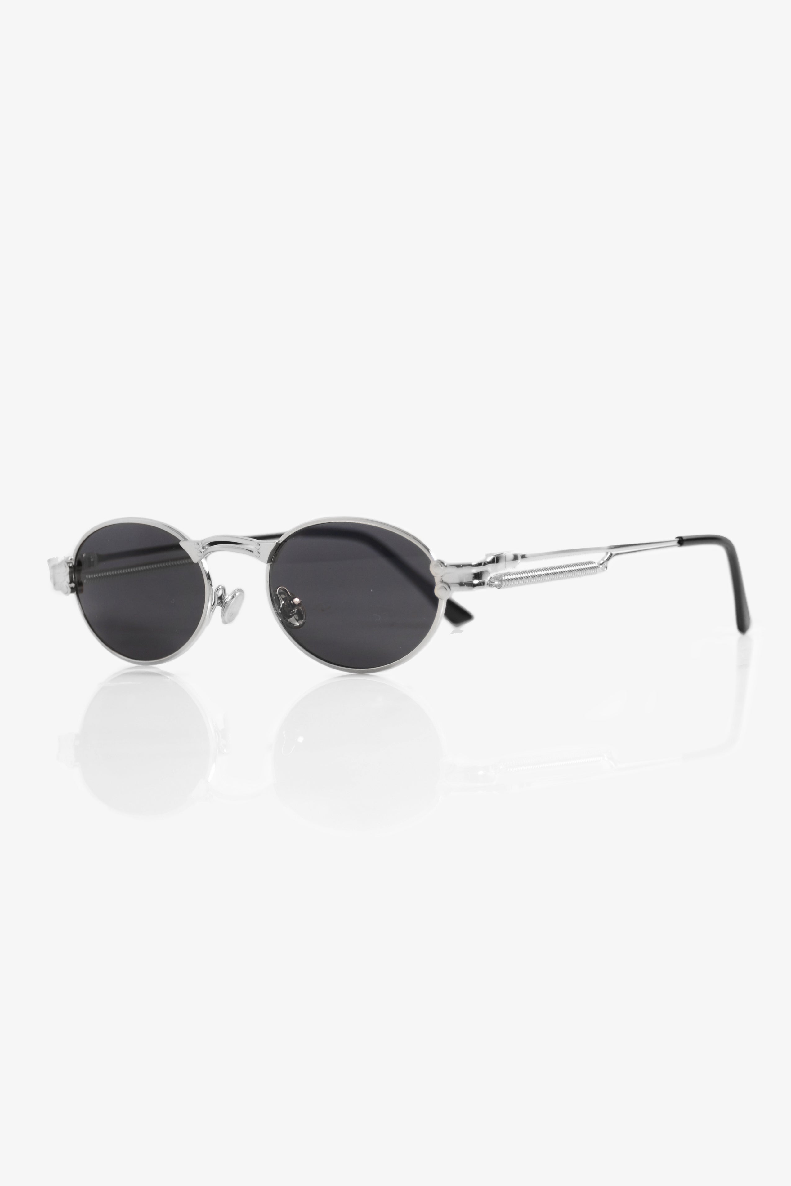 Cleo Sunnies Negro Plateado