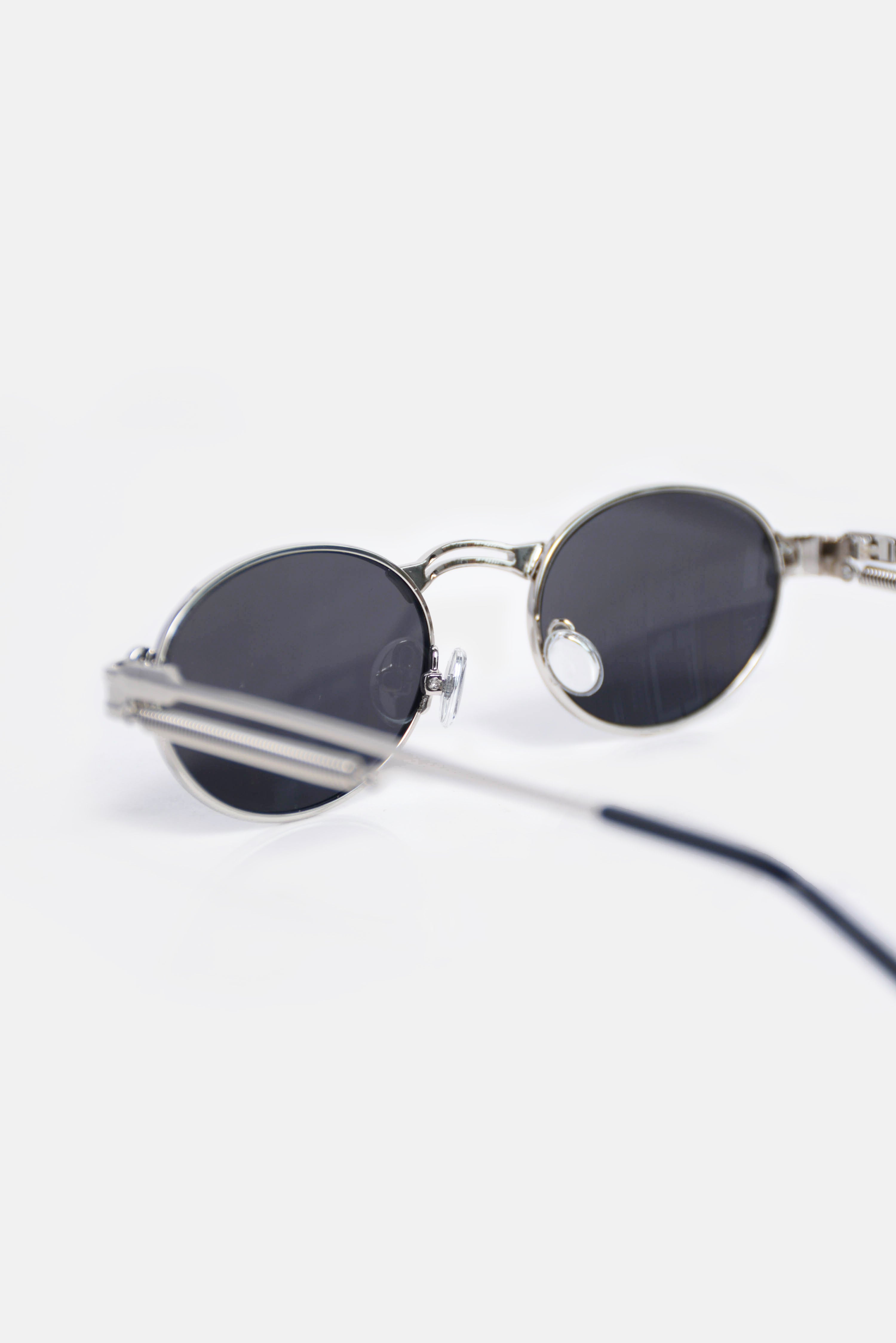 Cleo Sunnies Negro Plateado