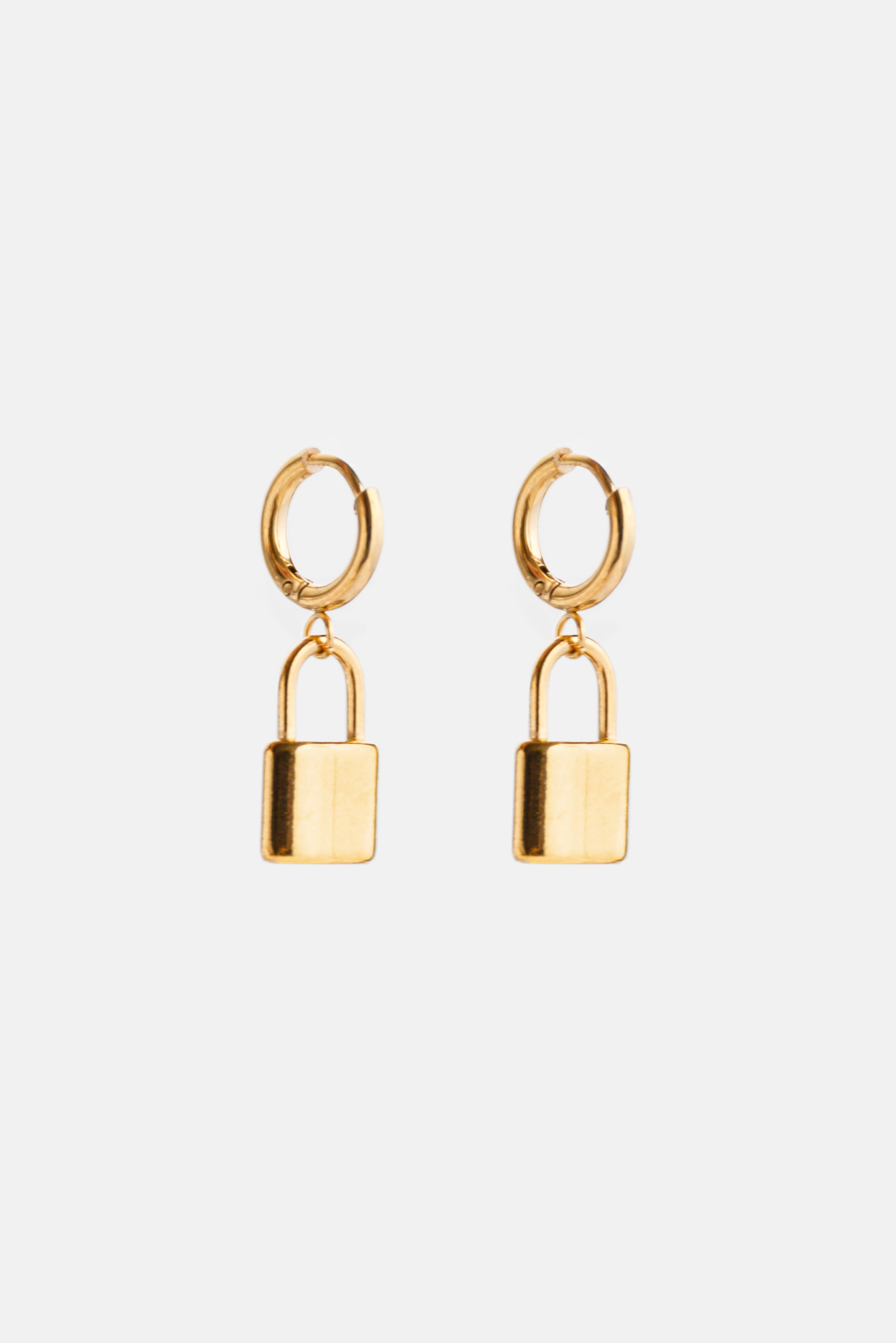 The Mini Lock Earring