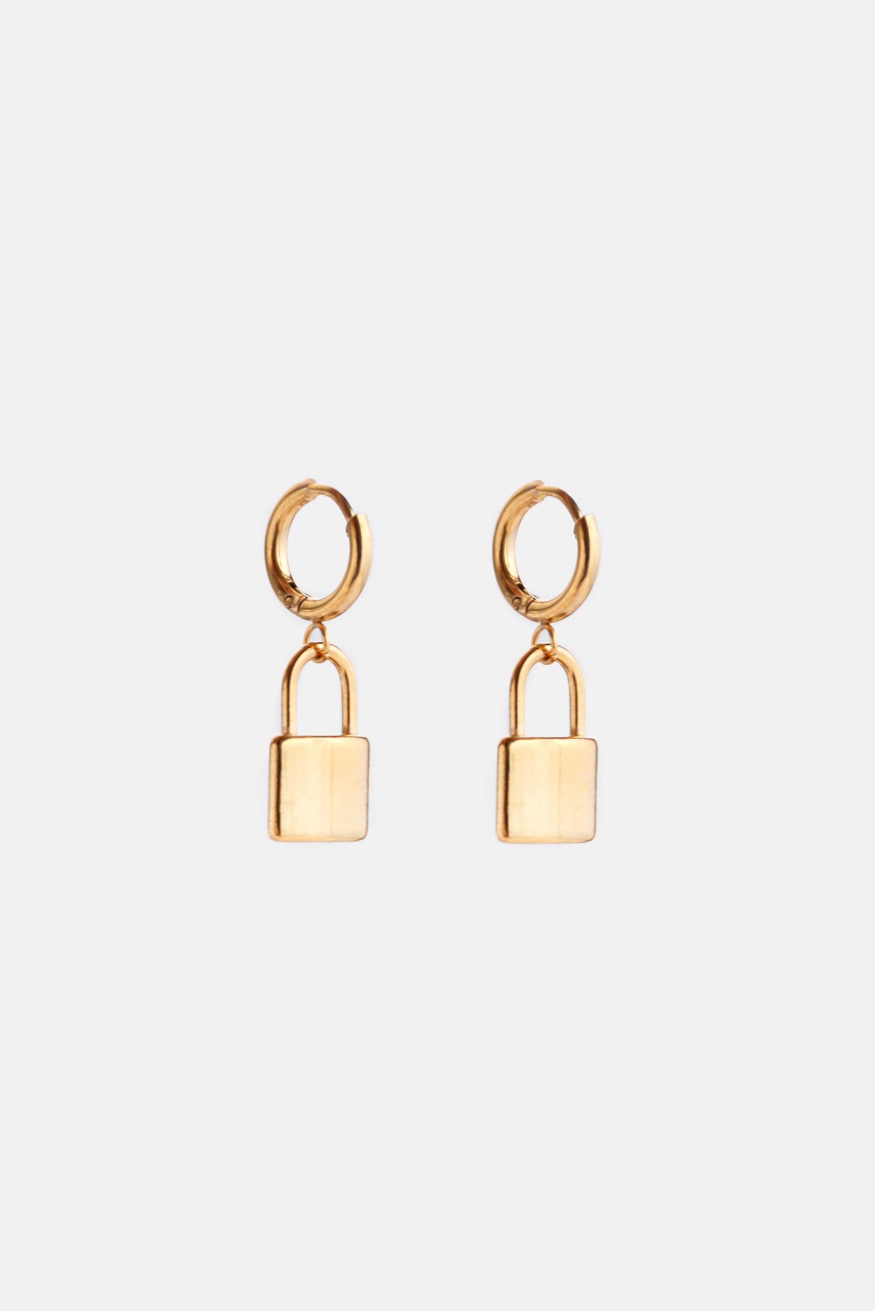 The Mini Lock Earring