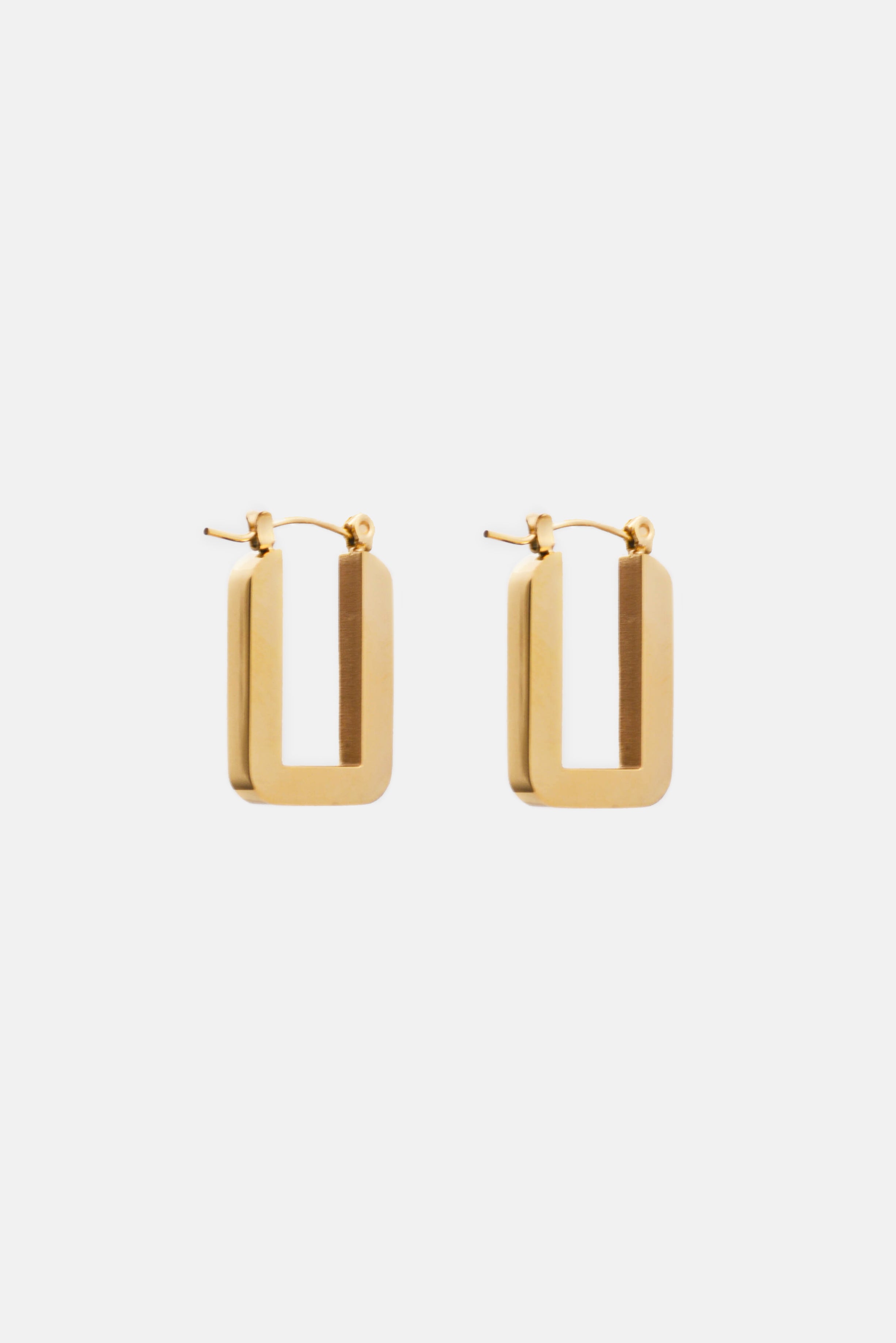 The Square Hoop Earring